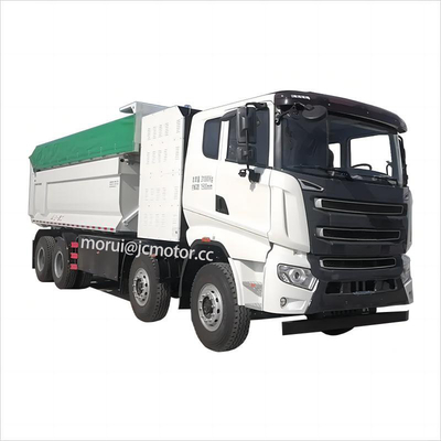 FCEV New Energy Hydrogen Electric Dump Truck 12 Roda 8x4 31 Ton 450km jarak tempuh