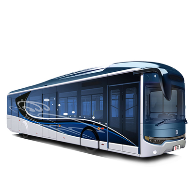 Bus Kota Listrik CRRC 12m 500KM Mileage 30 Kursi Konfigurasi Opsional
