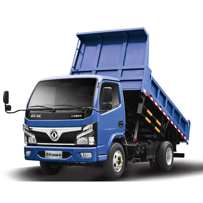 3.5m Cargo Small Tipper Truck Jarak sumbu roda 2800mm 5MT Transmisi 4x2 Dump Truck