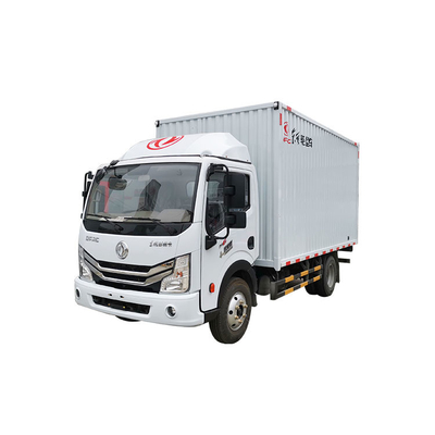 Truk Kargo Ringan GVW 3.5T-4.5T Lebar Kabin 1730mm Euro 2 Euro 6 Mesin YUCHAI Van Lorry