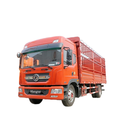 Truk Kargo Angkutan Pagar Sedang Drive Kiri Truk Diesel 6 Cyl