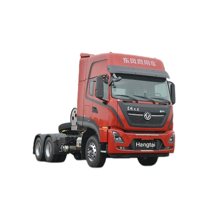 Truk Traktor Tugas Berat LNG 6x4 470hp Traksi Massa 39,5 Ton Transportasi Logistik