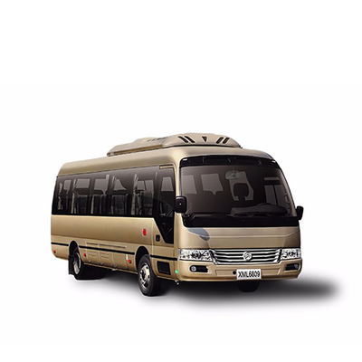 33 Kursi EV Coaster Bus 8m Electric Coach Commuter Bus Transmisi Otomatis