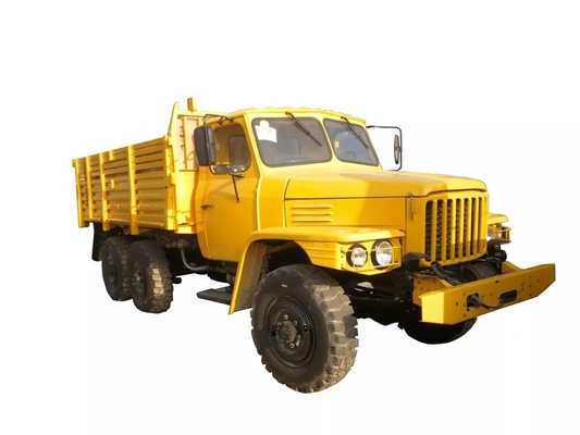 6x6 Kendaraan Militer Off Road 5MT Penggerak Roda Truk Traktor Mesin Cummins 155hp