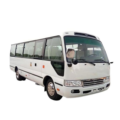 Euro 2 Standar Emisi Diesel Coaster Bus 7m 22 Kursi Transmisi Manual Mini Bus Van