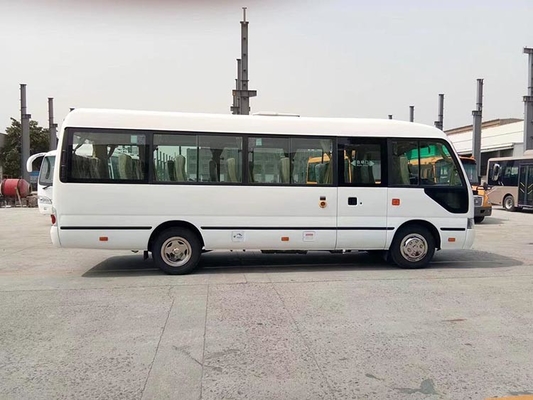 Euro 2 Standar Emisi Diesel Coaster Bus 7m 22 Kursi Transmisi Manual Mini Bus Van
