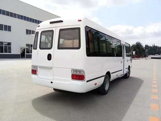Euro 2 Standar Emisi Diesel Coaster Bus 7m 22 Kursi Transmisi Manual Mini Bus Van