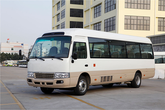Bus Coaster Transmisi Otomatis Allision 30 Kursi 110km/H Mengekspor Bus Pelatih 7,7m