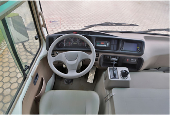 Bus Coaster Transmisi Otomatis Allision 30 Kursi 110km/H Mengekspor Bus Pelatih 7,7m