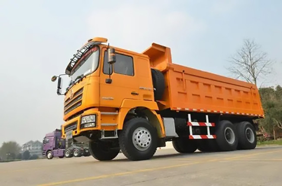 Teknik Pertambangan 40Ton Heavy Dump Truck F3000 Shacman 6x4 Tenaga Diesel 10MT Daya Tanjakan Maks 30%
