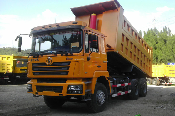 Teknik Pertambangan 40Ton Heavy Dump Truck F3000 Shacman 6x4 Tenaga Diesel 10MT Daya Tanjakan Maks 30%
