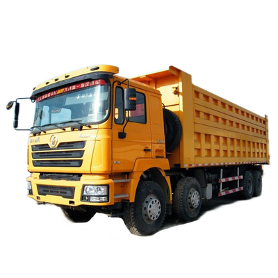Tugas Berat Shacman F3000 8x4 Dump Truck Euro 2 Emisi 380hp 10MT Diesel Tippers Suspensi Hidrolik Kabin