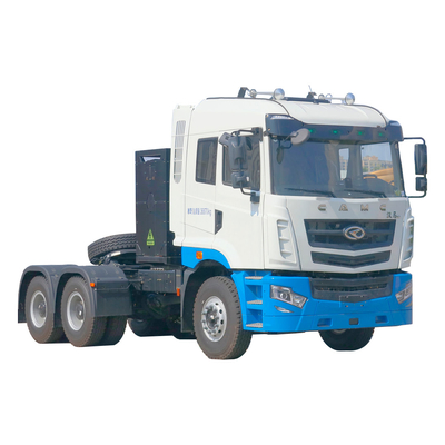 360kw Truk Listrik Energi Baru Truk Traktor Listrik 10 Roda Truk Traktor 160km