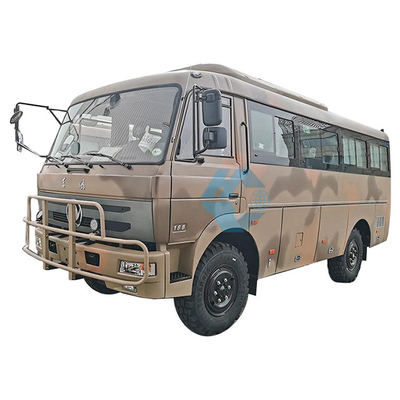 Dongfeng Off Road Kendaraan 4x4 6x6 Off Road Bus 6.7m Tubuh Transmisi Manual