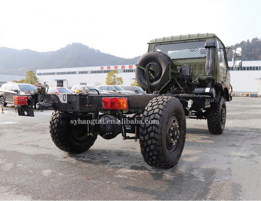 Kendaraan Off Road 4 Roda Diesel Off Road Truck Euro3 Emission 190hp 6 Cylinder Truck Chassis
