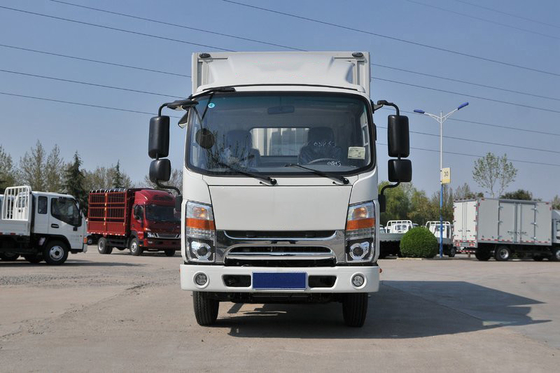Energi Baru Truk Kargo Listrik Murni LHD RHD Drive 130kw Rentang Rem Hidrolik 250km