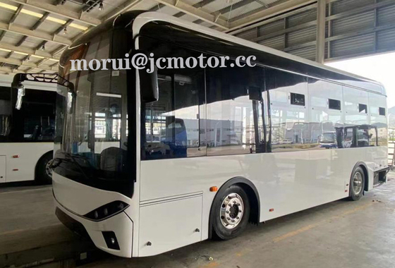 Peraturan UE Bus Kota Listrik Standar 2007/46/EC 8.5m Karoseri Dengan Fungsi Berlutut