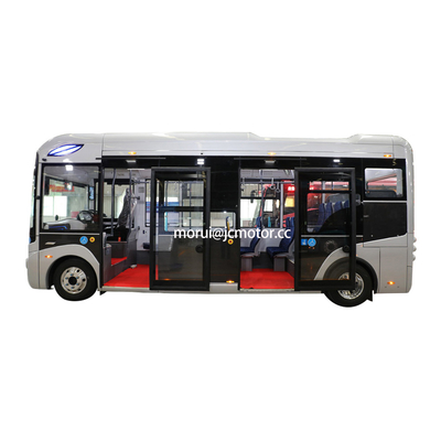 FCEV 7m Hidrogen Fuel Cell Mini Electric Public Bus Lantai Rendah 21 Kursi WABCO Braking System