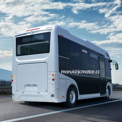 New Energy FCEV Hidrogen Fuel Cell Electric Public Mini Bus Lantai Rendah Dengan Ruang Kursi Roda