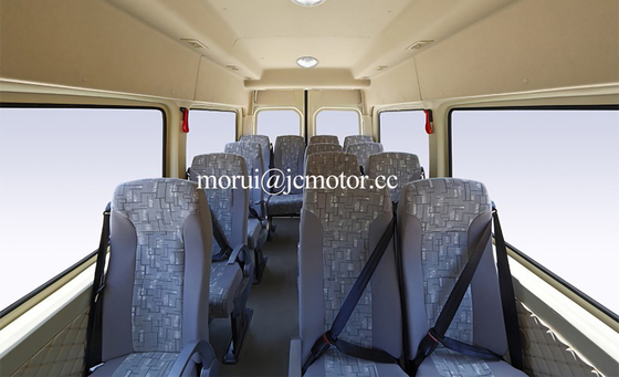 ZEV 6m Sprinter Electric Public Bus Disk Brake 105kwh Macpherson Suspensi depan independen
