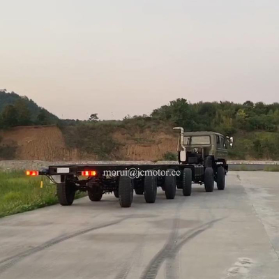 Militer 12 Roda Full Drive Enam Axle Off Road Truck Chassis 12x12 Transporter Erector Launcher
