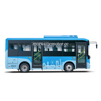 Customized 6.7m BEV Electric City Bus 10-28 Seat ZEV 300km Transportasi Penumpang Perkotaan