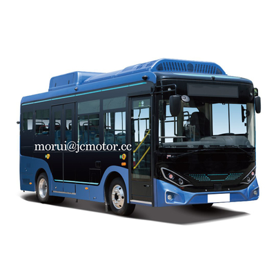 Customized 6.7m BEV Electric City Bus 10-28 Seat ZEV 300km Transportasi Penumpang Perkotaan