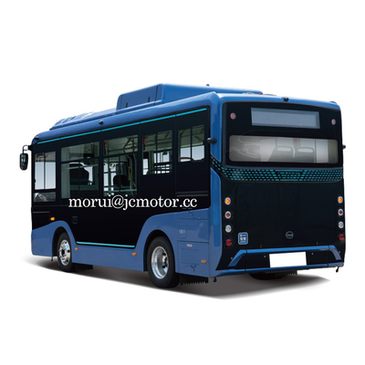 Kustomisasi 6.7m ZEV Bus Publik Listrik 28 Kursi Ebus 300km Bus Shuttle Karyawan