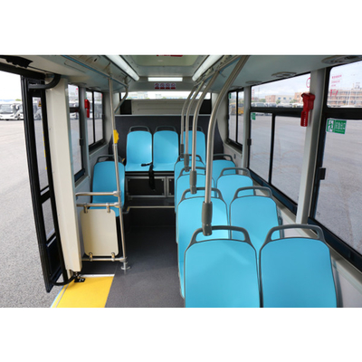 6m BEV Electric City Bus 12 kursi 150km jarak tempuh untuk transportasi penumpang perkotaan pedesaan