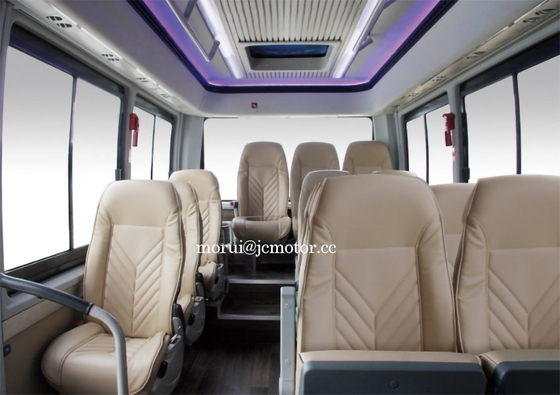 6m New Energy ZEV Electric Public Bus 16 Tempat duduk 200KM Bus Shuttle Karyawan