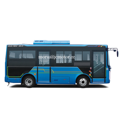 6.7m New Energy ZEV Electric Bus Umum 45 Penumpang Beban Penuh 200KM Scenic Shuttle Bus
