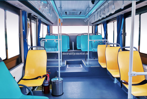 OEM 6.7m BEV Bus listrik kota kecil Pengangkutan penumpang perkotaan 200km beban penuh