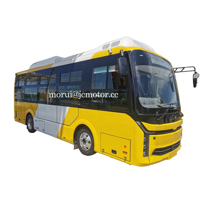7.7m ZEV Bus Umum Listrik Beban Penuh 200km Pengemudi Kanan Bus Shuttle Scenic