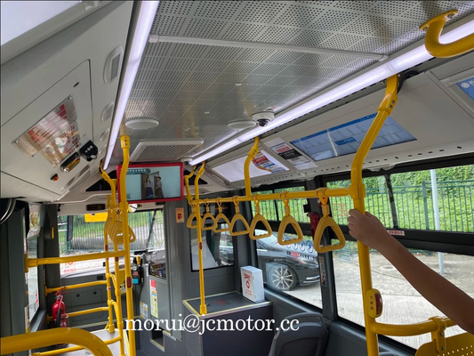 OEM 7,7m BEV RHD Bus Kota Listrik Pengemudi Kanan Pengangkutan Penumpang Perkotaan 200km