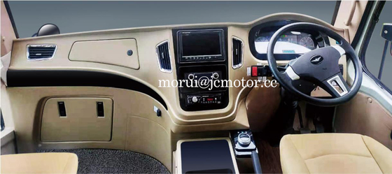 7m BEV Pengemudi kanan 22 kursi Electric Coaster Bus Intercity Passenger Shuttle 200km