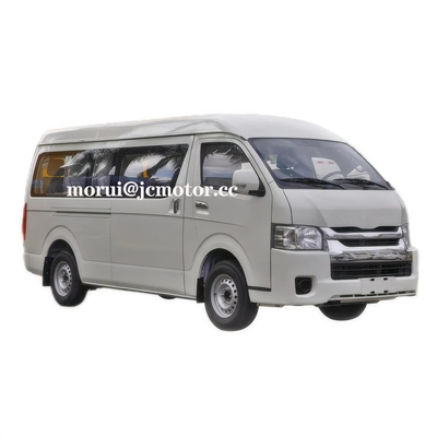 Disesuaikan 4.9m HIACE Model 15 Seat Taksi Minibus Transportasi Penumpang Perkotaan Bus Mesin Bensin