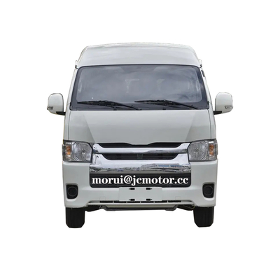 Disesuaikan 4.9m HIACE Model 15 Seat Taksi Minibus Transportasi Penumpang Perkotaan Bus Mesin Bensin