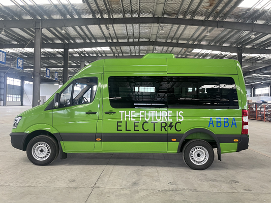 Disesuaikan Antigua dan Barbuda RHD Electric City Mini Bus Sprinter Model 20 Kursi 300km Jarak Kilometer