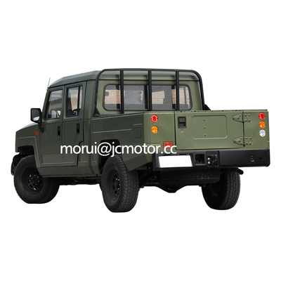 Kustomisasi Double Row Mining 4WD Pickup Diesel 135hp SOFIM Mesin 4x4 Off Road Transport Mobil SUV
