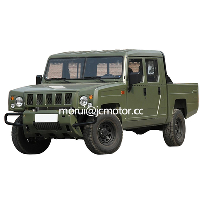 Kustomisasi Double Row Mining 4WD Pickup Diesel 135hp SOFIM Mesin 4x4 Off Road Transport Mobil SUV