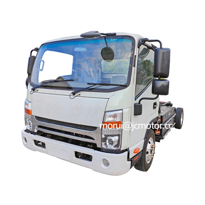 New Energy 10Ton Truk Listrik Sasis 3 Kursi Penggerak Tangan Kanan 160kw Motor