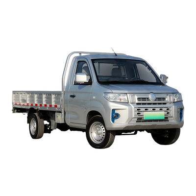 China 4x2 Truk Bak Datar Mini Listrik Energi Baru Beban 1,5 Ton Jangkauan Jarak Tempuh 200km