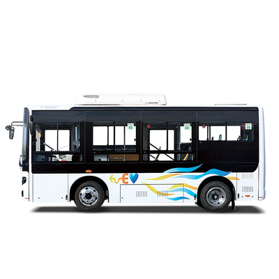 CRRC Bus Kota Listrik Kecil 8 Ton 6 Meter 25 Kursi Jarak sumbu roda 3000mm