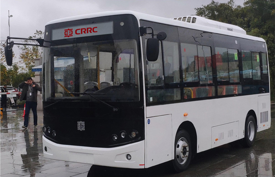 6,5 Meter Bus Kota Listrik Penuh 16 Kursi Jarak Roda 3300mm Warna Disesuaikan