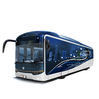 Bus Kota Listrik CRRC 12m 500KM Mileage 30 Kursi Konfigurasi Opsional
