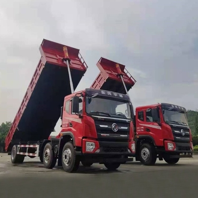 DONGFENG 6x2 Heavy Dump Truck 4.5 - 5.8M Cargo Box Kapasitas Beban 16000kg