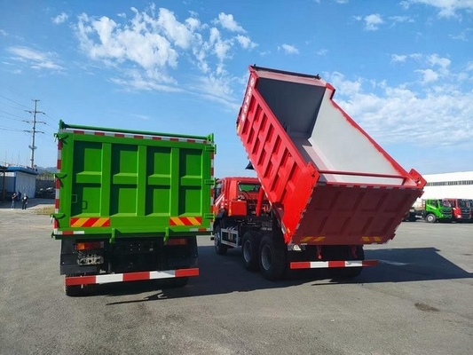 Daya Tinggi 25 Ton 6x4 Dump Truck 270HP 4.5M GVW 6 Silinder