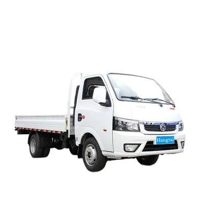 Euro 6 Emisi Dongfeng Light Cargo Truck 1650mm Cab GVW 3.5T - 4.5T