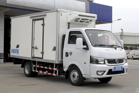 Truk Pengiriman Pendingin Ringan Van DONGFENG 4x2 Drive Euro6 Emission