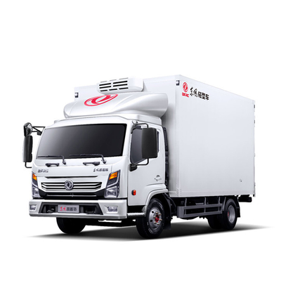 Truk Kargo Ringan Pengangkutan Berpendingin Jarak Roda Mesin Diesel 3300